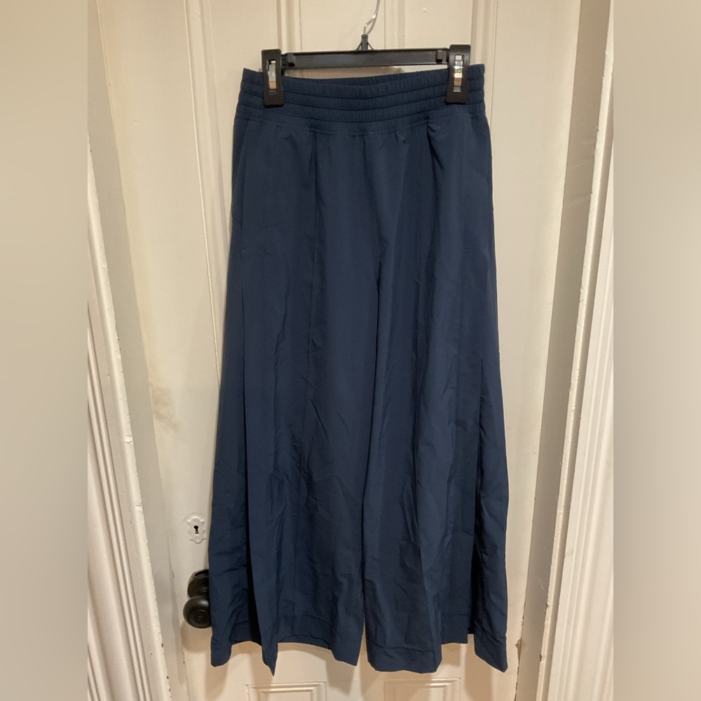 Navy lululemon Wide leg pants